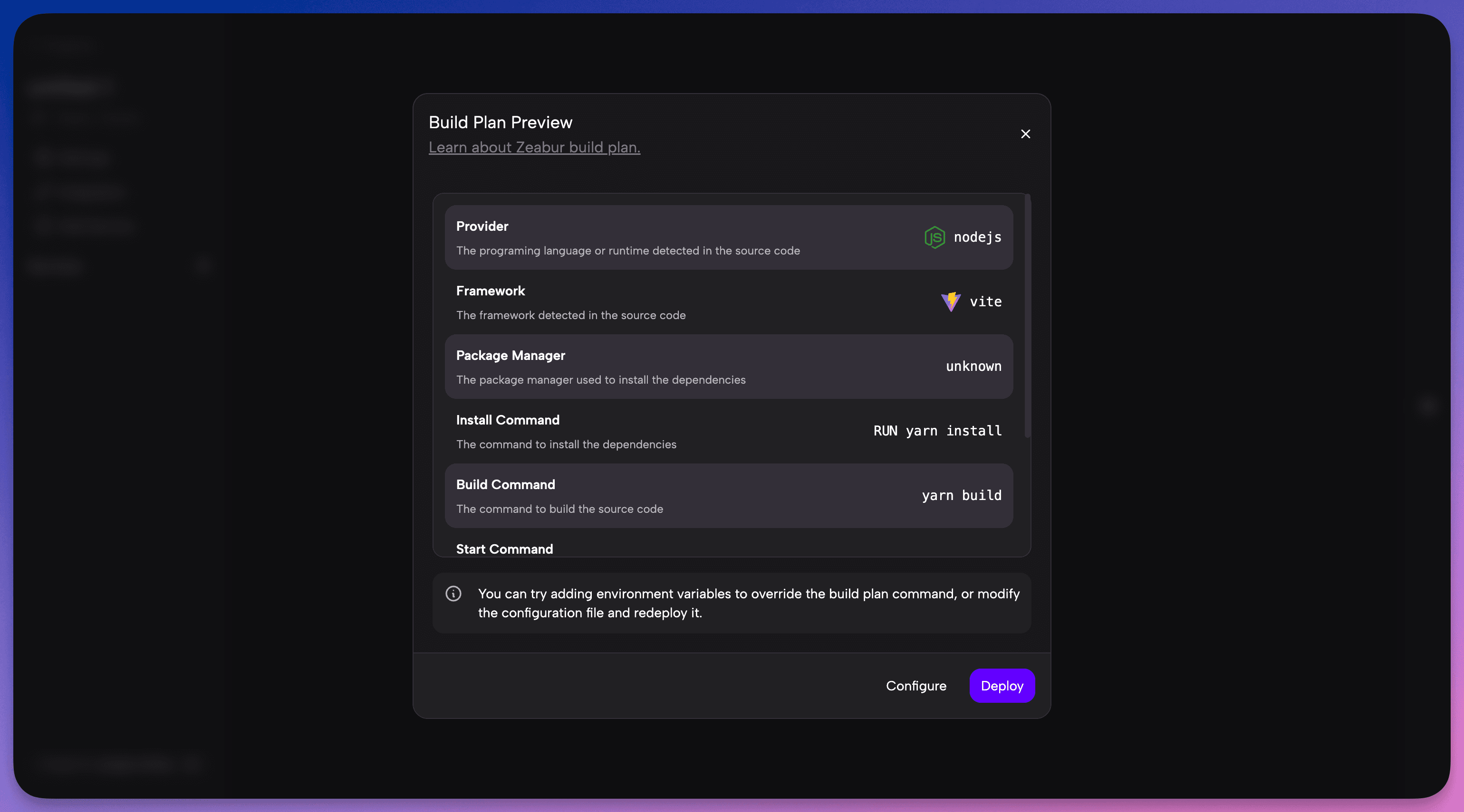 It will create build plan and clicked deploy Part 4